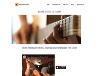 guitareartrainer.com screenshot