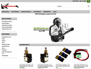 guitarelectronics.com screenshot