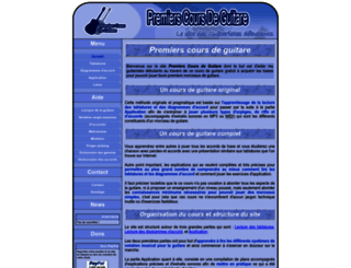 guitarezero.fr screenshot