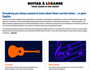 guitarforbeginners.com screenshot