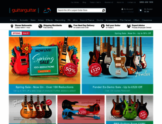 guitarguitar.co.uk screenshot