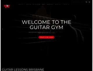 guitargym.com.au screenshot
