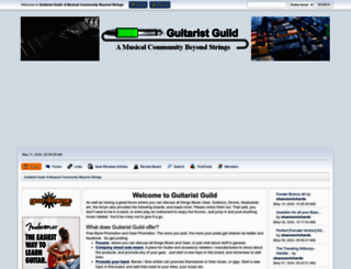 guitaristguild.com screenshot