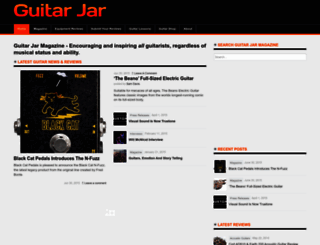 guitarjarmagazine.com screenshot