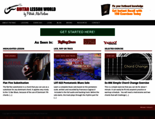 guitarlessonworld.com screenshot