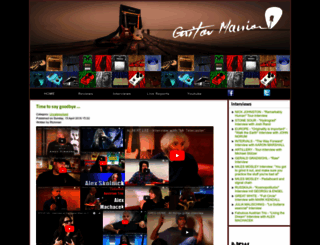 guitarmania.eu screenshot