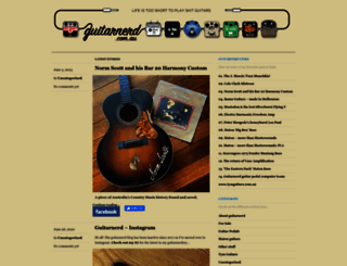 guitarnerd.com.au screenshot
