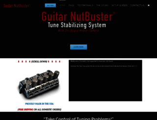 guitarnutbuster.com screenshot