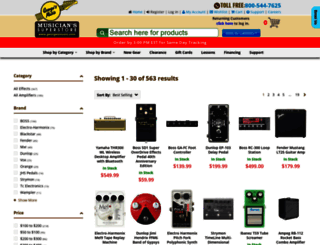 guitarpedalheaven.com screenshot