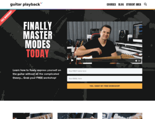 guitarplayback.com screenshot