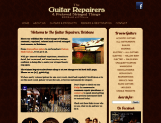 guitarrepairers.com screenshot