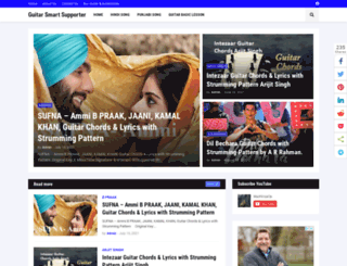 guitarsmartsupporter.com screenshot