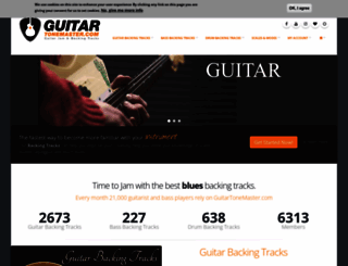 guitartonemaster.com screenshot