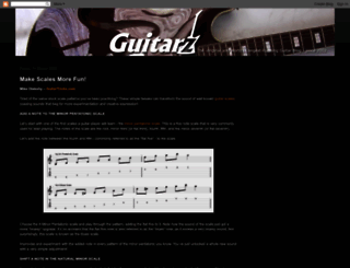 guitarz.blogspot.si screenshot