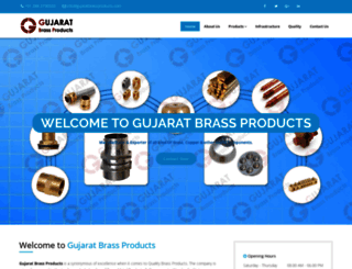 gujaratbrassproducts.com screenshot