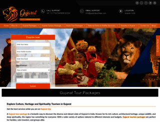 gujaratpackage.com screenshot