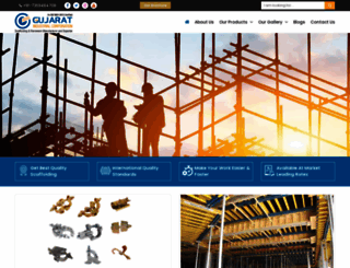 gujaratscaffolding.com screenshot