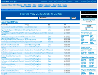 gujrat.pakistanjobs.pk screenshot