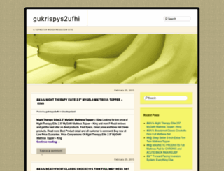 gukrispys2ufhi.wordpress.com screenshot