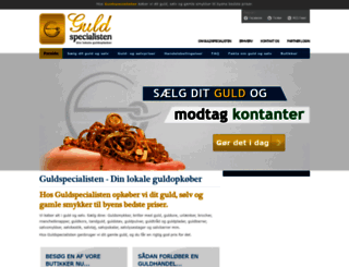 guldspecialisten.dk screenshot