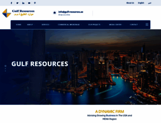 gulf-resources.ae screenshot