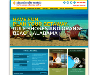 gulf-shores-alabama-condo-rentals.com screenshot