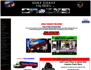 gulfcoastfilters.com screenshot