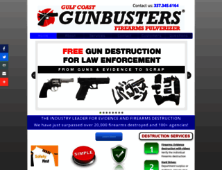 gulfcoastgunbusters.com screenshot