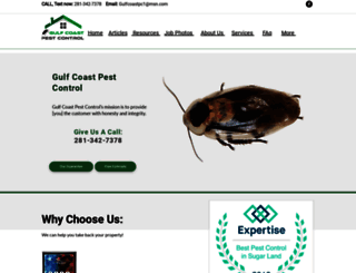 gulfcoastpestcontrol.net screenshot