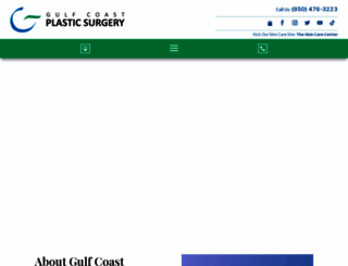 gulfcoastplasticsurgery.com screenshot