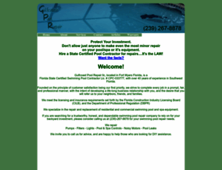 gulfcoastpoolrepair.com screenshot