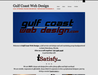 gulfcoastwebdesign.com screenshot