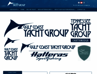 gulfcoastyachtgroup.com screenshot