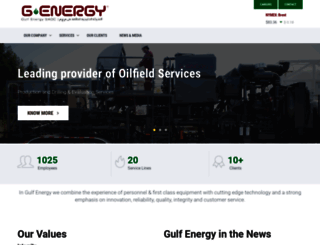gulfenergy-int.com screenshot