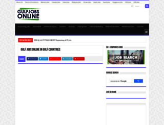 gulfjobsonline.com screenshot