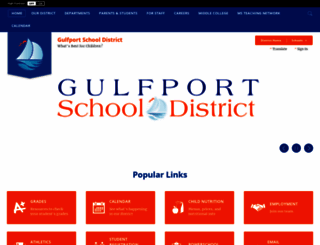 gulfportschools.org screenshot