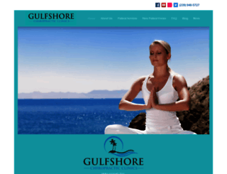 gulfshorechiropractic.com screenshot