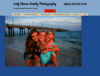 gulfshoresfamilyphotography.com screenshot