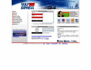 gulfworldwideexpress.com screenshot