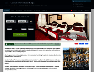 gulhanepark-istanbul.hotel-rez.com screenshot