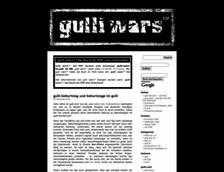 gulliwars.com screenshot