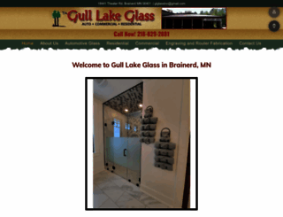 gulllakeglass.com screenshot