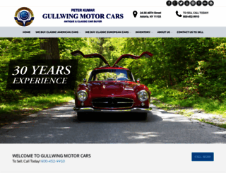 gullwingmotor.com screenshot