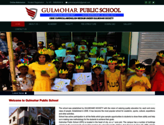 gulmoharpublicschool.in screenshot