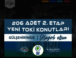 gulsehir.bel.tr screenshot