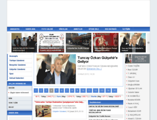 gulsehirhaber.com screenshot