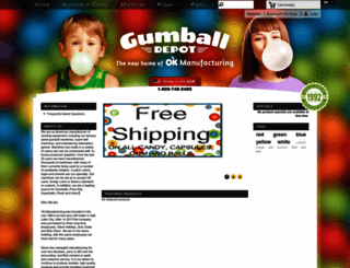 gumball-depot.com screenshot