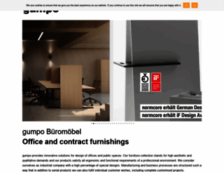 gumpo-bueromoebel.de screenshot