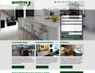 gumtreejoinery.com.au screenshot
