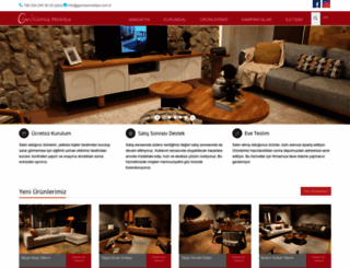 gumusmobilya.com.tr screenshot